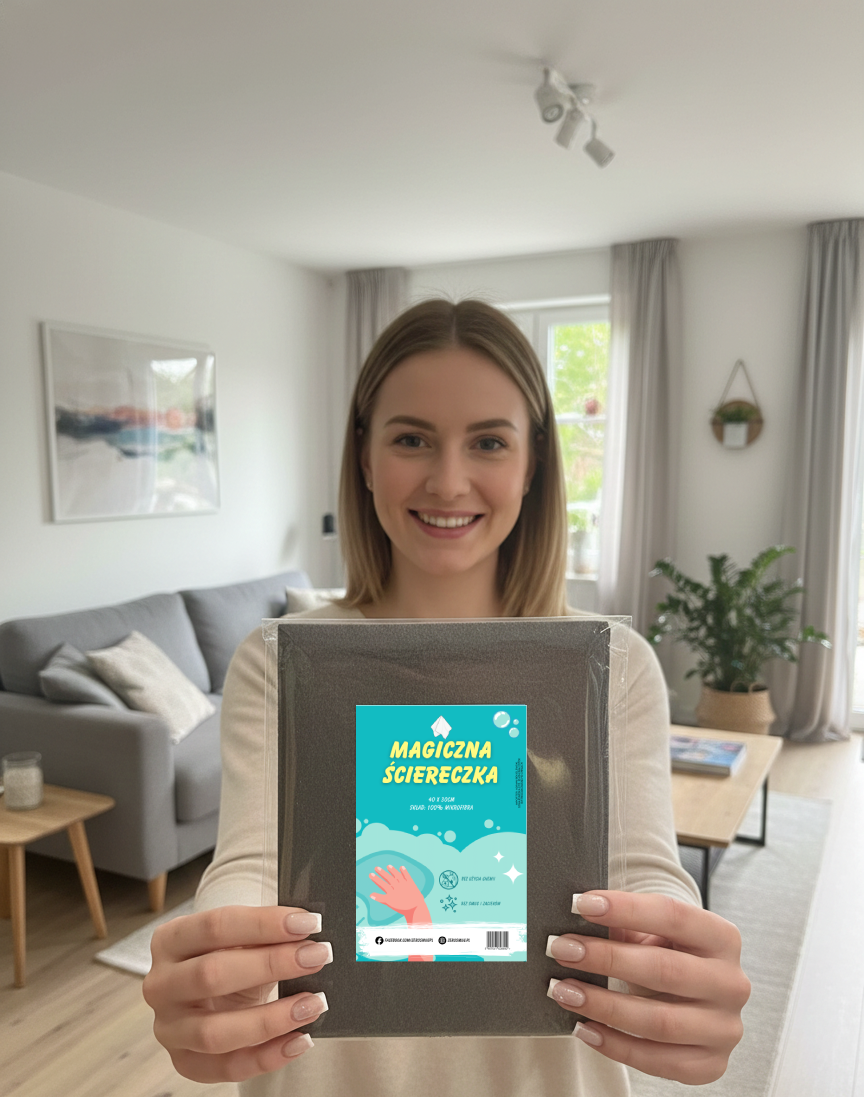 Magiczna Ściereczka - Zero Smug - 40x30cm